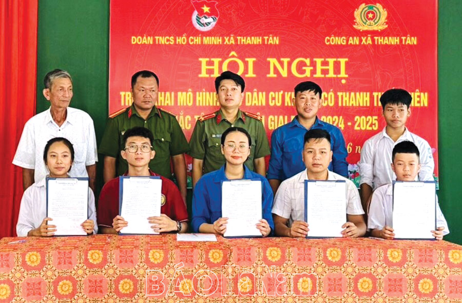 Lan tỏa việc làm theo Bác trong đoàn viên thanh niên xã Thanh Tân