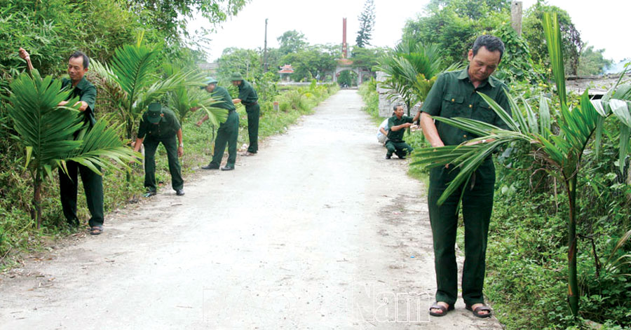 Hội CCB Bình Lục tích cực tham gia phong trào xây dựng đời sống văn hóa