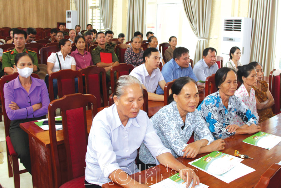 Đẩy mạnh tuyên truyền, phổ biến Luật Đất đai 2024