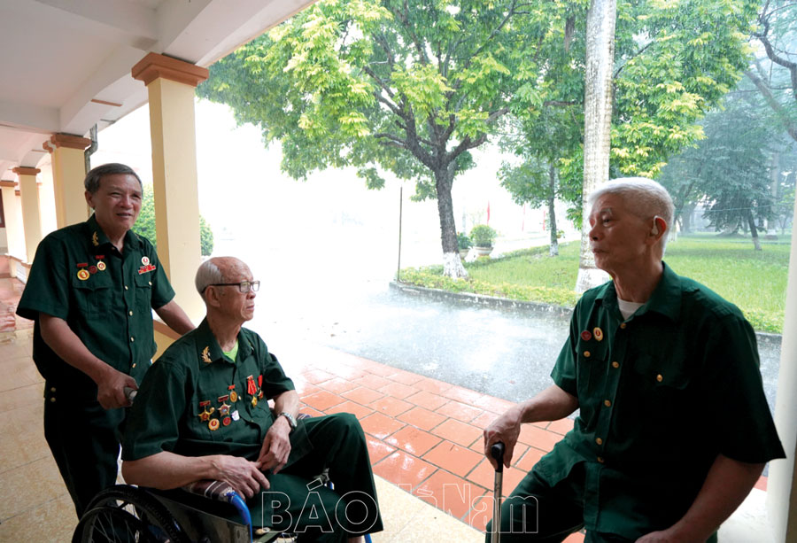 Một ngày ở Trung tâm Điều dưỡng thương binh Duy Tiên