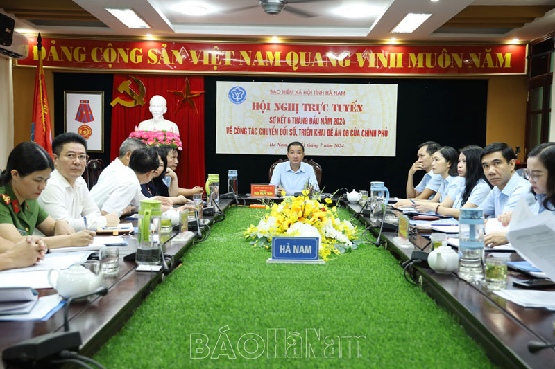 BHXH Việt Nam sơ kết 6 tháng đầu năm về công tác chuyển đổi số, triển khai Đề án 06 của Chính phủ