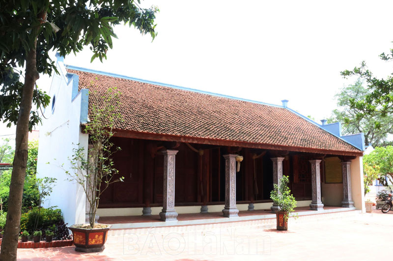 Nơi thành lập Chi bộ Đông Dương Cộng sản Đảng đầu tiên của Duy Tiên