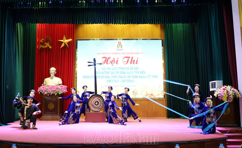 Hội thi cán bộ công đoàn cơ sở giỏi thành phố Phủ Lý năm 2024