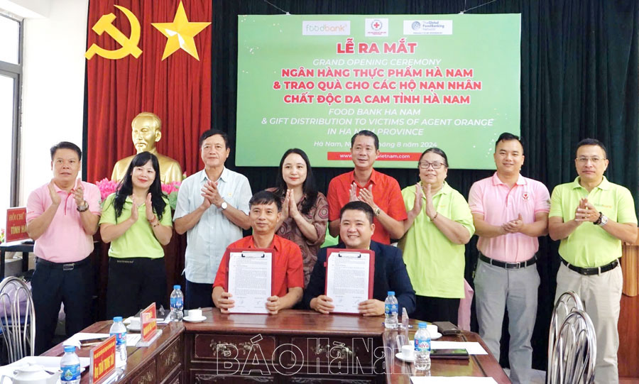 Ra mắt Ngân hàng Thực phẩm Hà Nam