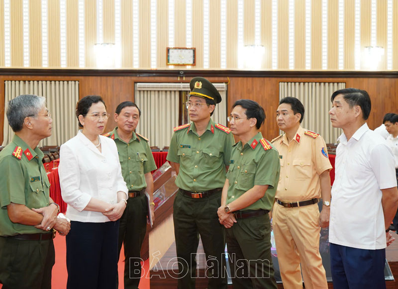 Thường trực Tỉnh uỷ kiểm tra công tác chuẩn bị tổ chức Hội thảo khoa học quốc gia "55 năm CAND thực hiện Di chúc của Chủ tịch Hồ Chí Minh"