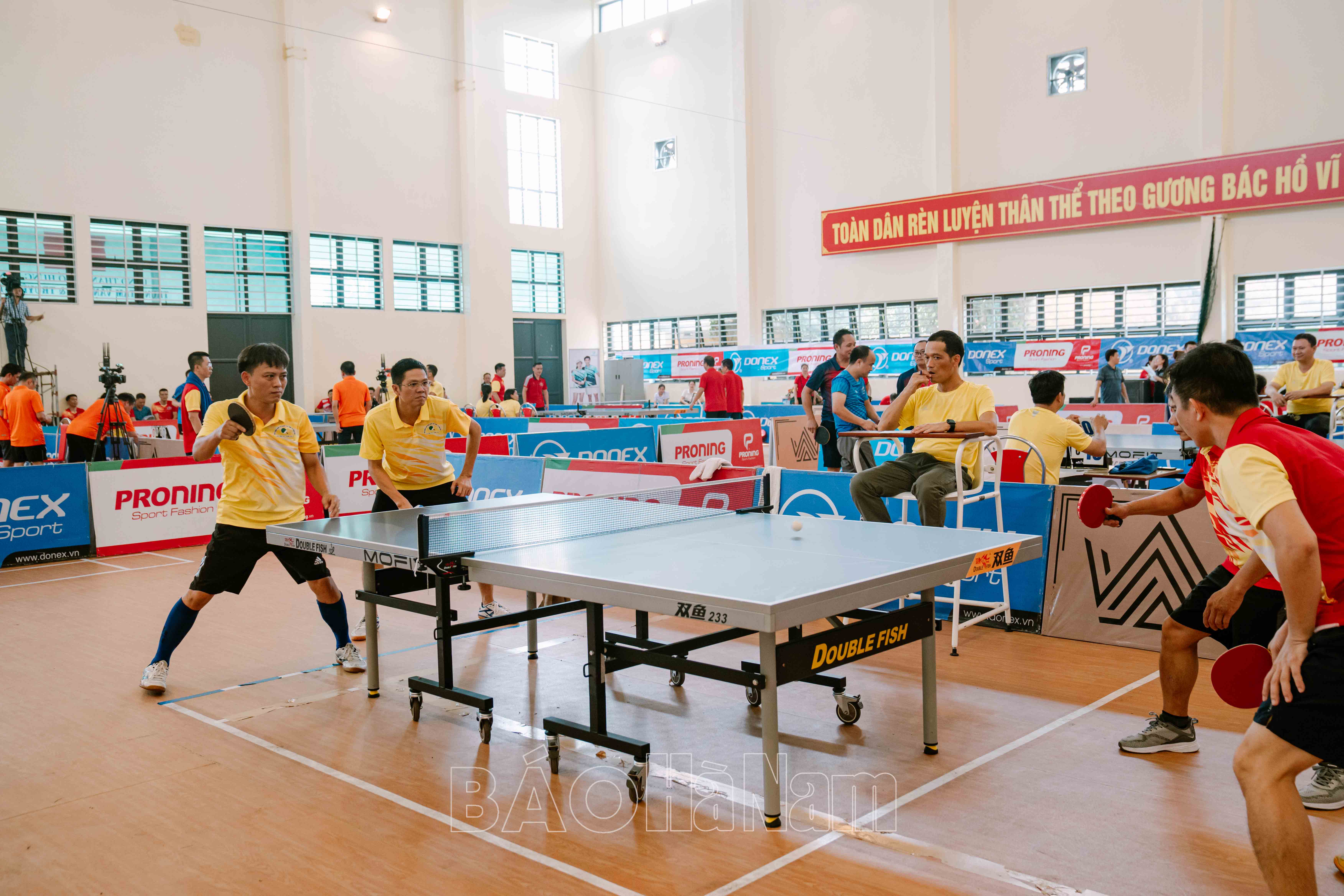 Khai mạc Giải bóng bàn Báo Đảng các tỉnh, thành phố phía Bắc lần thứ XX