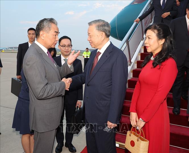 Tổng Bí thư, Chủ tịch nước Tô Lâm và Phu nhân đến Thủ đô Bắc Kinh, tiếp tục các hoạt động thăm cấp Nhà nước tại Trung Quốc