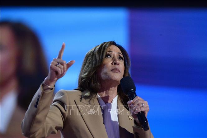 Bà Harris chính thức trở thành ứng cử viên Tổng thống của đảng Dân chủ