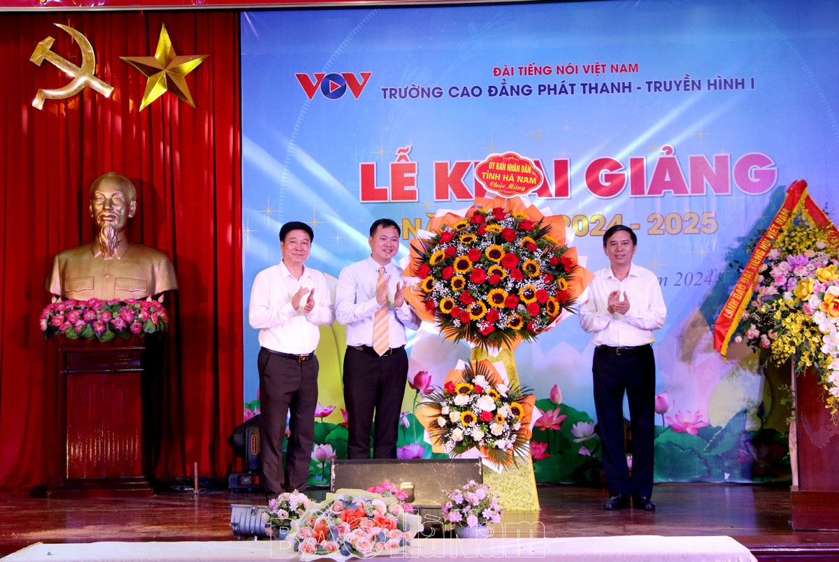 Trường Cao đẳng Phát thanh - Truyền hình I khai giảng năm học mới