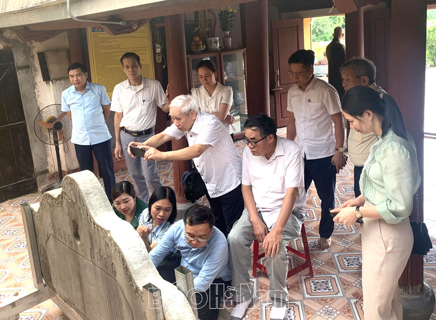 Bảo tồn, phát huy bảo vật tiêu biểu