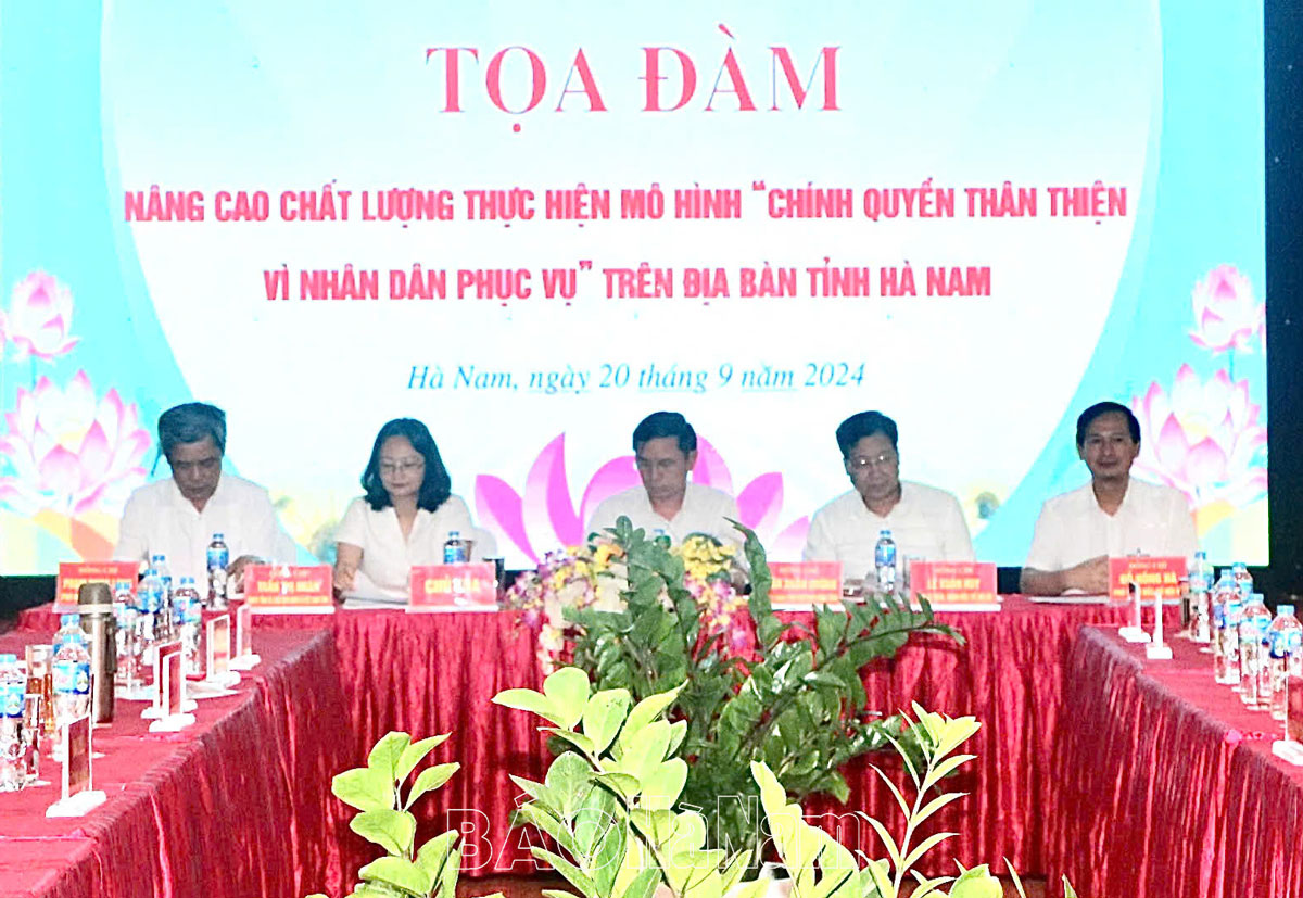 Nâng cao chất lượng thực hiện mô hình “Chính quyền thân thiện vì nhân dân phục vụ"