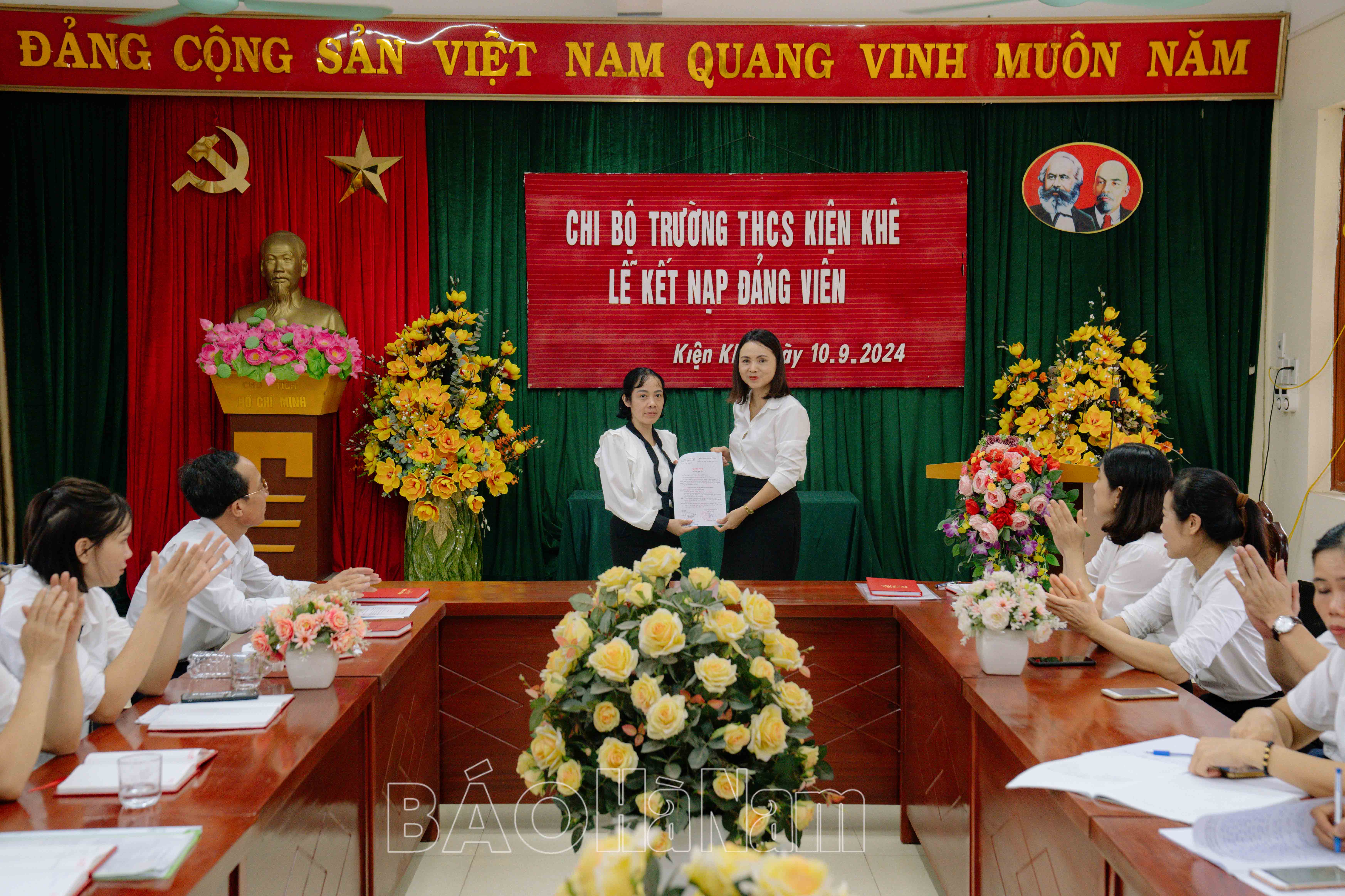 Những việc làm thiết thực theo gương Bác ở Đảng bộ thị trấn Kiện Khê