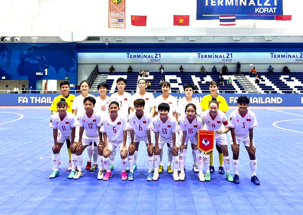 Tuyển futsal nữ Việt Nam duy trì mạch thắng trên đất Thái Lan
