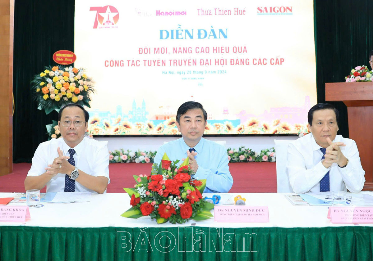 Diễn đàn “Đổi mới, nâng cao hiệu quả công tác tuyên truyền đại hội đảng các cấp”