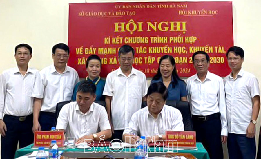 Tiếp nối truyền thống, chăm lo công tác khuyến học, xây dựng xã hội học tập