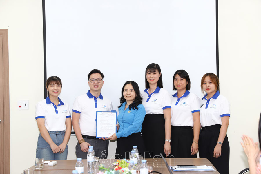 Thành lập Công đoàn cơ sở Bệnh viện Mắt Hà Nội-Hà Nam