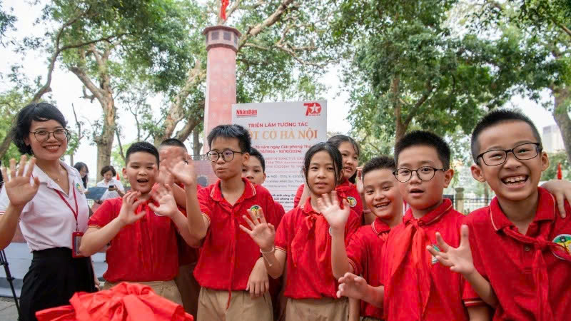 Triển lãm tương tác Cột cờ Hà Nội: Khơi dậy niềm tự hào và tình yêu Thủ đô