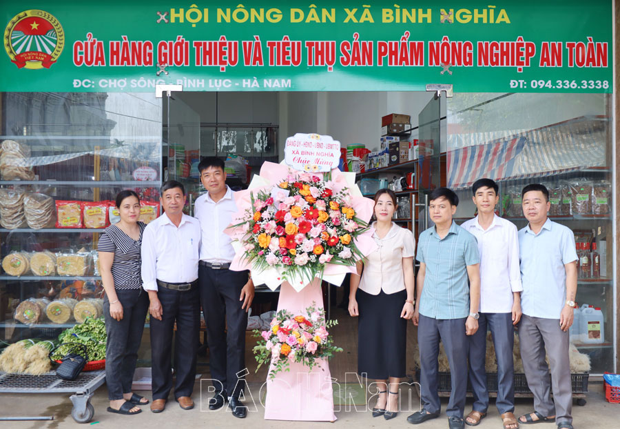 Ra mắt cửa hàng giới thiệu và tiêu thụ sản phẩm nông nghiệp an toàn ở Bình Nghĩa