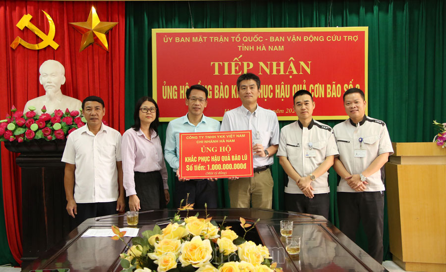 Kéo dài thời gian tiếp nhận ủng hộ nhân dân khắc phục thiệt hại do cơn bão số 3