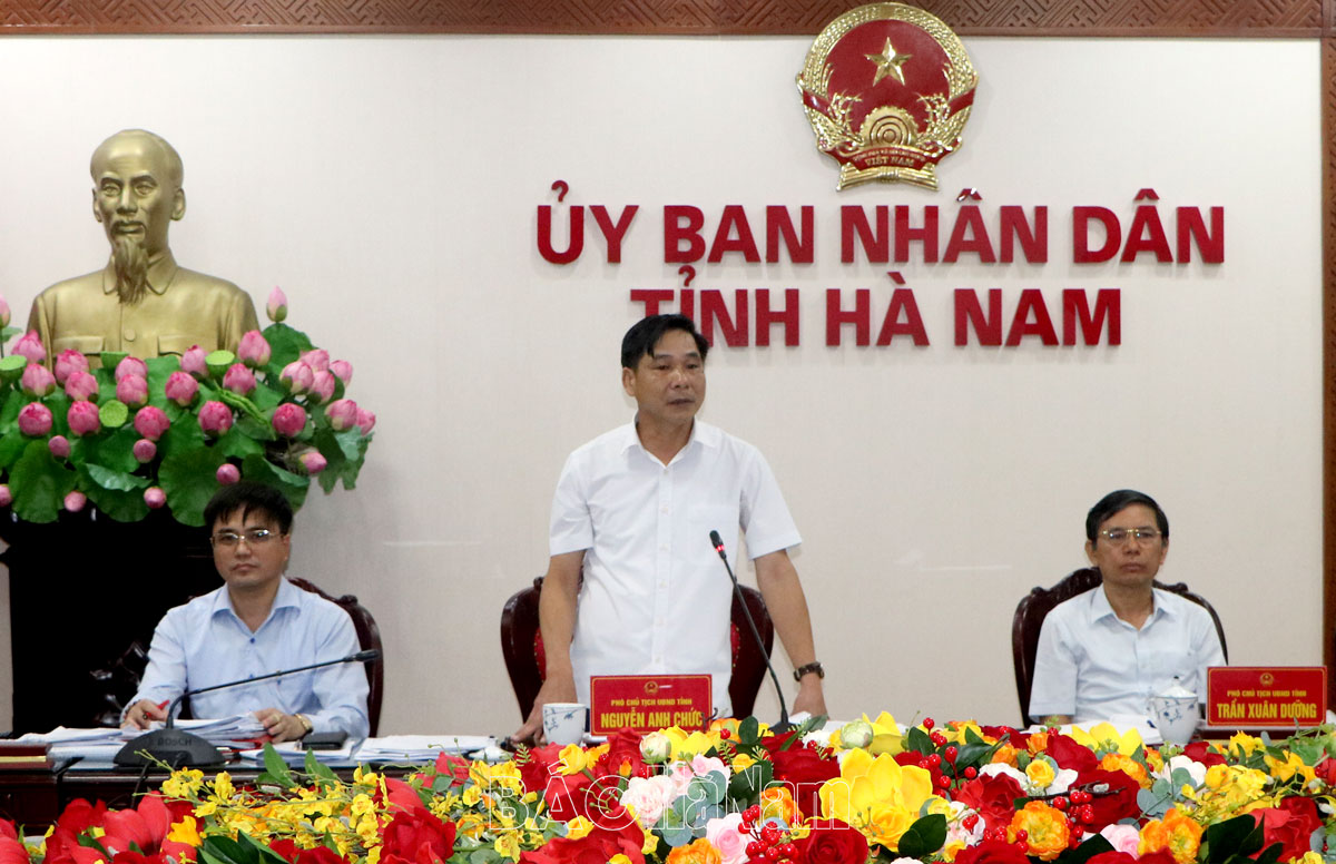 UBND tỉnh thảo luận các nội dung trình Kỳ họp chuyên đề năm 2024 HĐND tỉnh