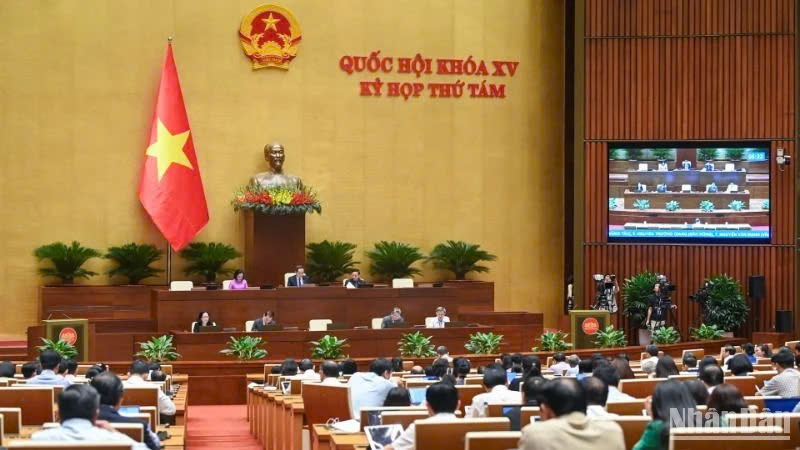 Thông cáo báo chí số 5, Kỳ họp thứ 8, Quốc hội khóa XV