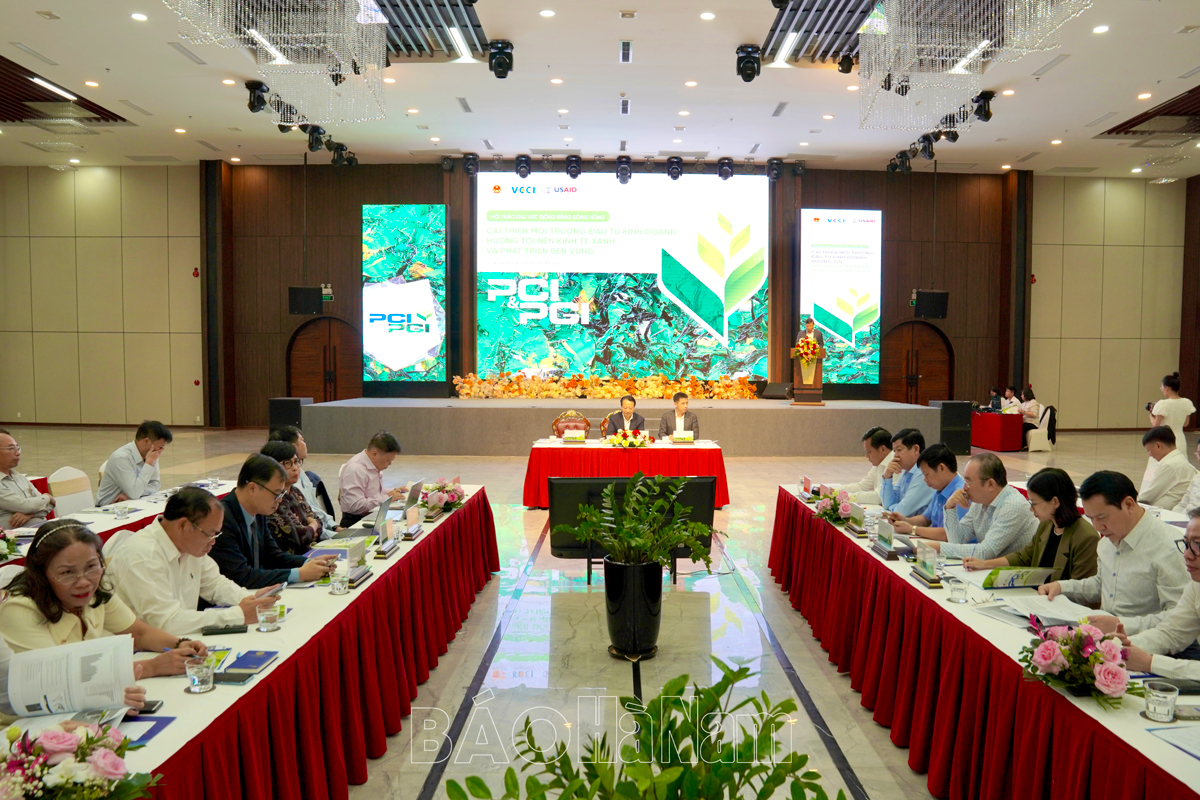 Hội thảo về cải thiện môi trường đầu tư kinh doanh hướng tới nền kinh tế xanh và phát triển bền vững