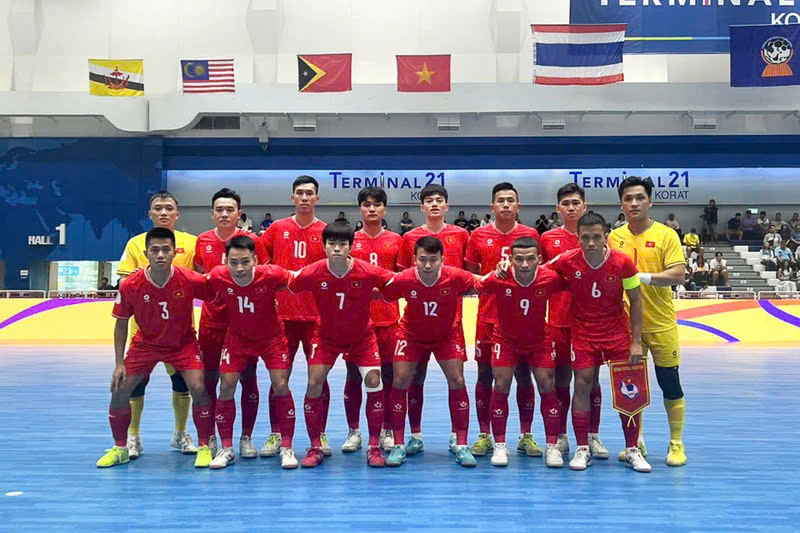 Thắng 4-1 Timor-Leste, tuyển futsal Việt Nam ra quân thuận lợi