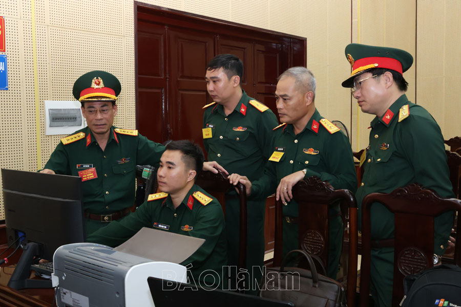 Bộ CHQS tỉnh tham gia hội thi “Kho xăng dầu chiến thuật chính quy, an toàn, tiết kiệm”