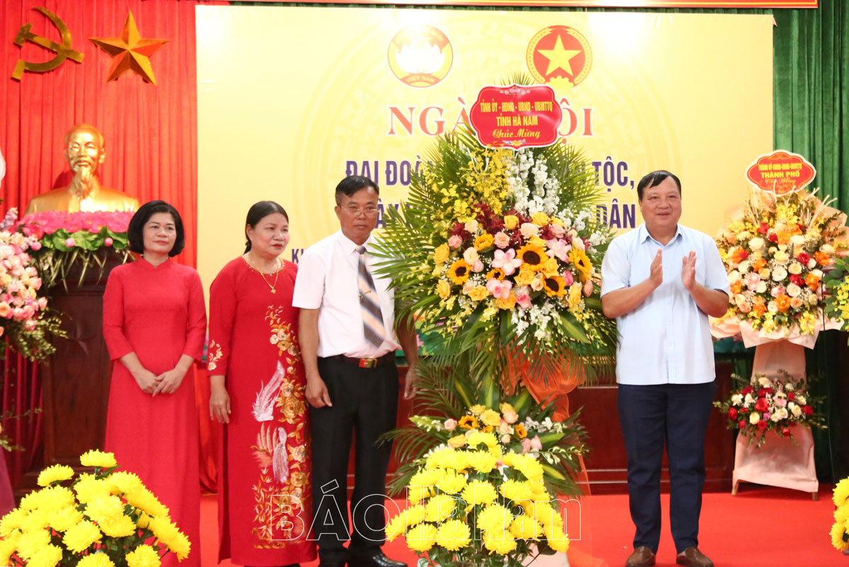 Tổ dân phố Bảo Lộc 1, phường Thanh Châu tổ chức Ngày hội Đại đoàn kết toàn dân tộc