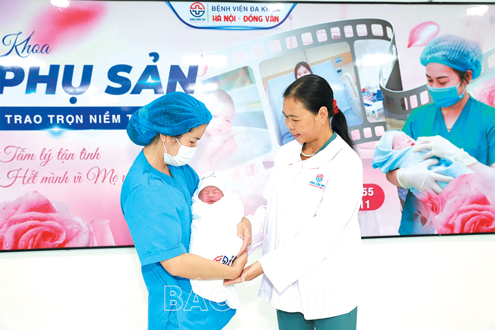 Bệnh viện Đa khoa Hà Nội - Đồng Văn phát triển dịch vụ chăm sóc thai sản trọn gói