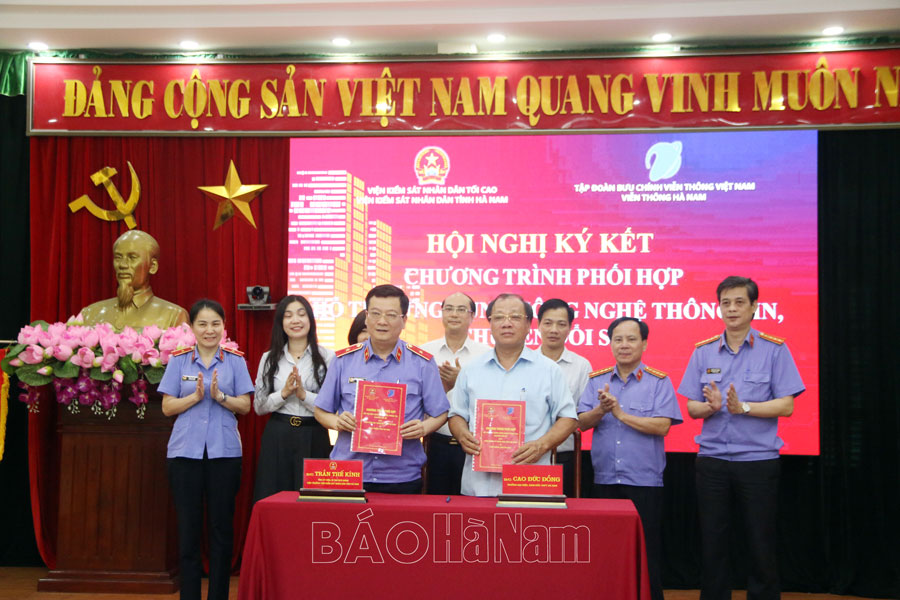 Ngành Kiểm sát Hà Nam đẩy mạnh chuyển đổi số