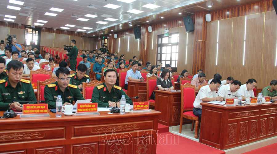 Bình Lục tổng kết công tác quốc phòng, quân sự địa phương năm 2024