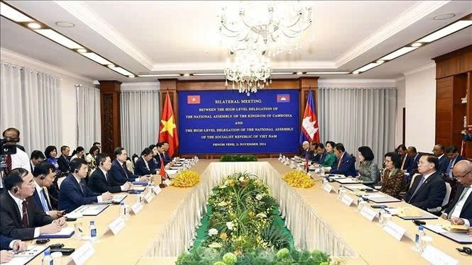 Thúc đẩy quan hệ hợp tác giữa Việt Nam-Campuchia và Quốc hội hai nước trong thời gian tới