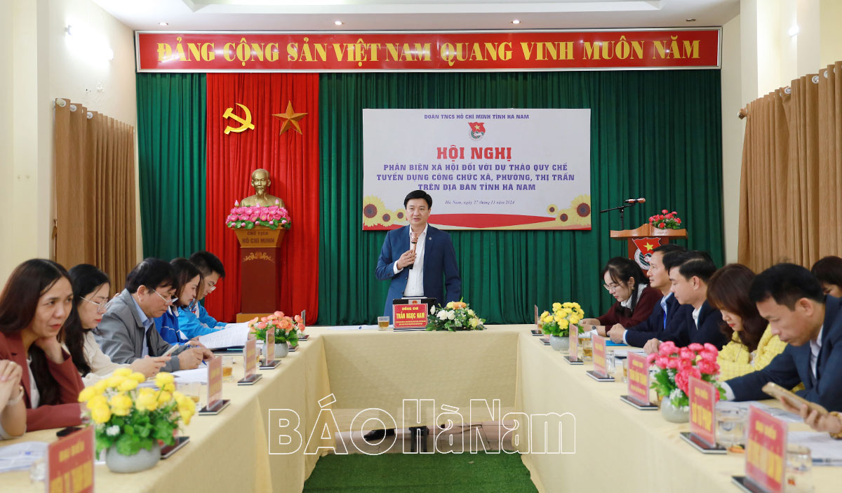 Hội nghị phản biện xã hội đối với dự thảo Quy chế tổ chức tuyển dụng công chức cấp xã