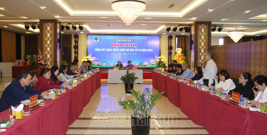 Cụm thi đua số IV Hội Người cao tuổi Việt Nam tổng kết hoạt động năm 2024