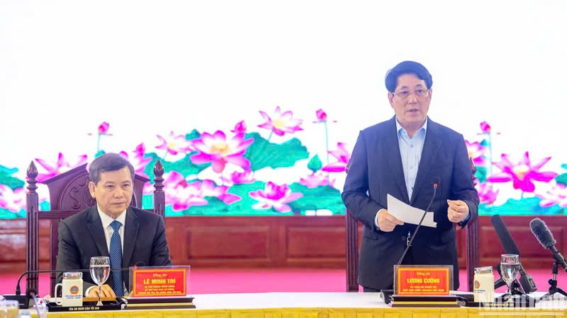 Chủ tịch nước Lương Cường: Xây dựng ngành Tòa án tinh-gọn-mạnh, hoạt động hiệu lực, hiệu quả