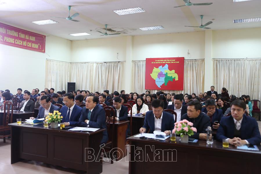 Sở Tài nguyên và Môi trường hoàn thành 134/158 nhiệm vụ năm 2024