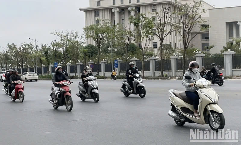 Không khí lạnh tăng cường ở Bắc Bộ