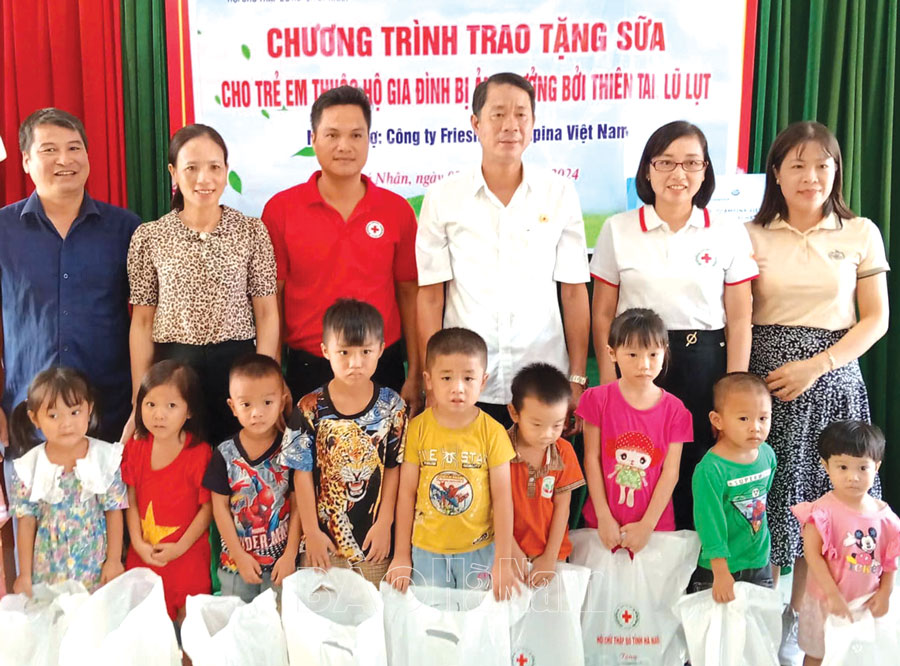 Hội Chữ thập đỏ huyện Lý Nhân đẩy mạnh hoạt động nhân đạo, từ thiện