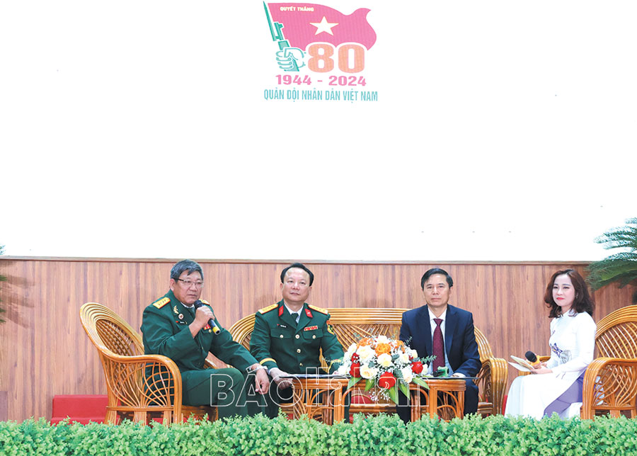 Tôn vinh hình ảnh người lính “Bộ đội Cụ Hồ” qua các cuộc tọa đàm “Quân đội anh hùng, quốc phòng vững mạnh”