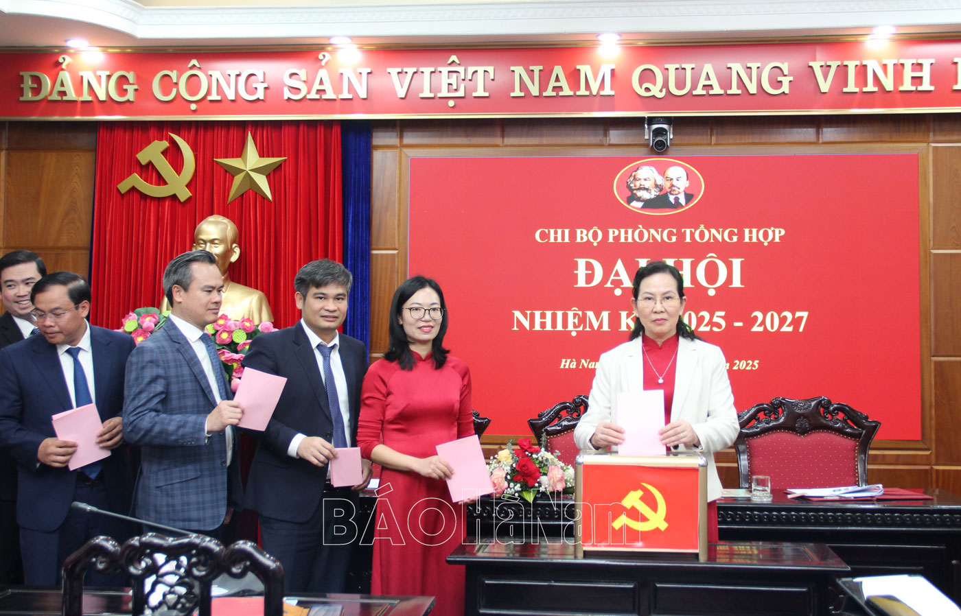 Chi bộ Phòng Tổng hợp, Đảng bộ Văn phòng Tỉnh ủy Đại hội nhiệm kỳ 2025-2027