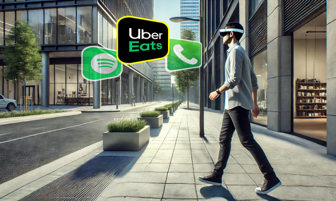 Công nghệ điều khiển smartphone bằng chân khi đi bộ