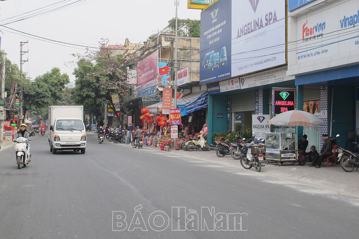 Phân luồng giao thông trên ĐT.491, ĐT.492 đoạn qua thị trấn Vĩnh Trụ dịp Tết Nguyên đán Ất Tỵ năm 2025