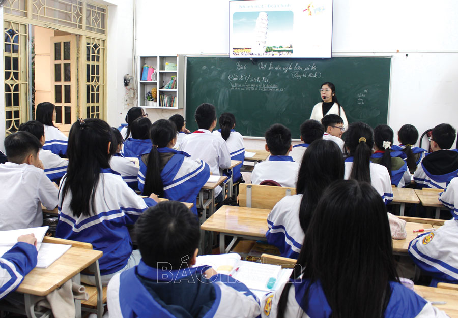 Trường THCS Trần Quốc Toản đẩy mạnh ứng dụng công nghệ thông tin trong giảng dạy