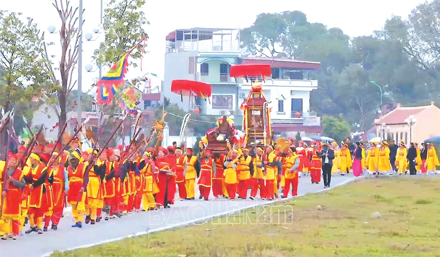 Lễ hội phát lương Đức Thánh Trần-Nét đẹp văn hóa đầu xuân