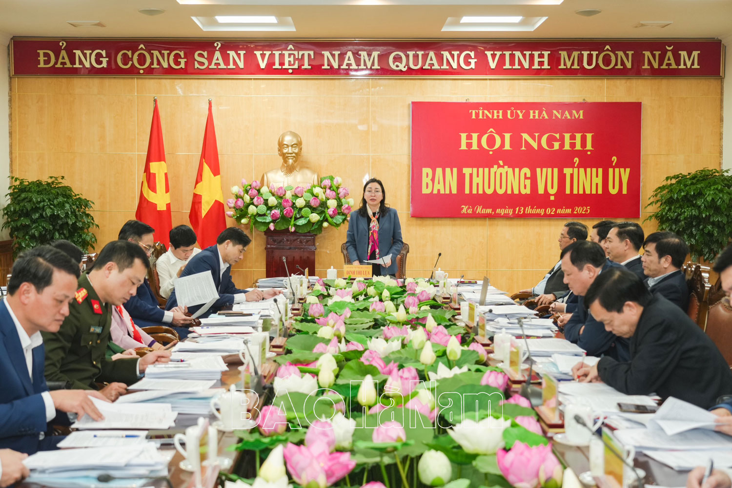 Ban Thường vụ Tỉnh ủy cho ý kiến các nội dung theo thẩm quyền