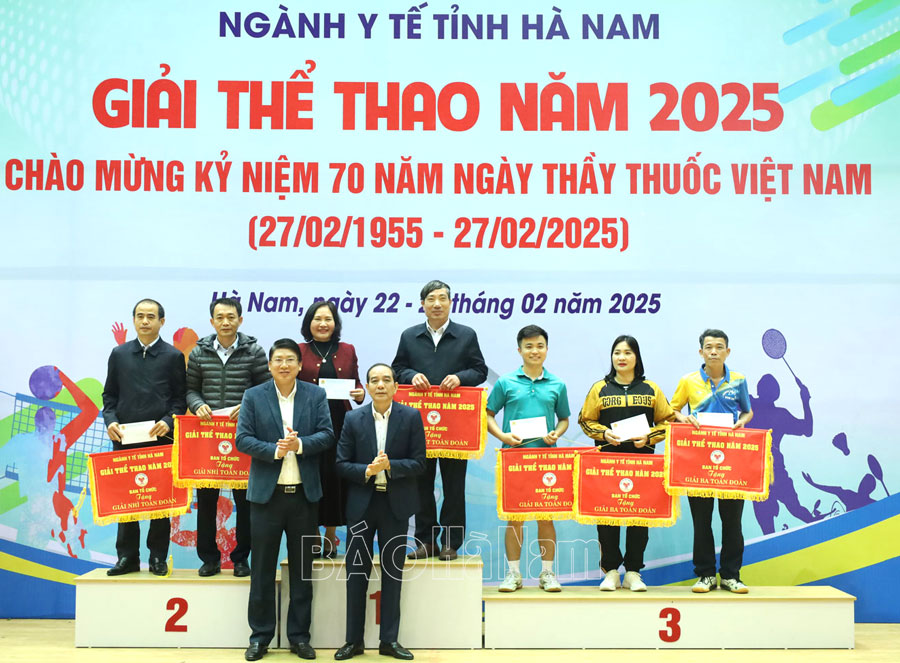 Bế mạc Giải thể thao ngành Y tế năm 2025