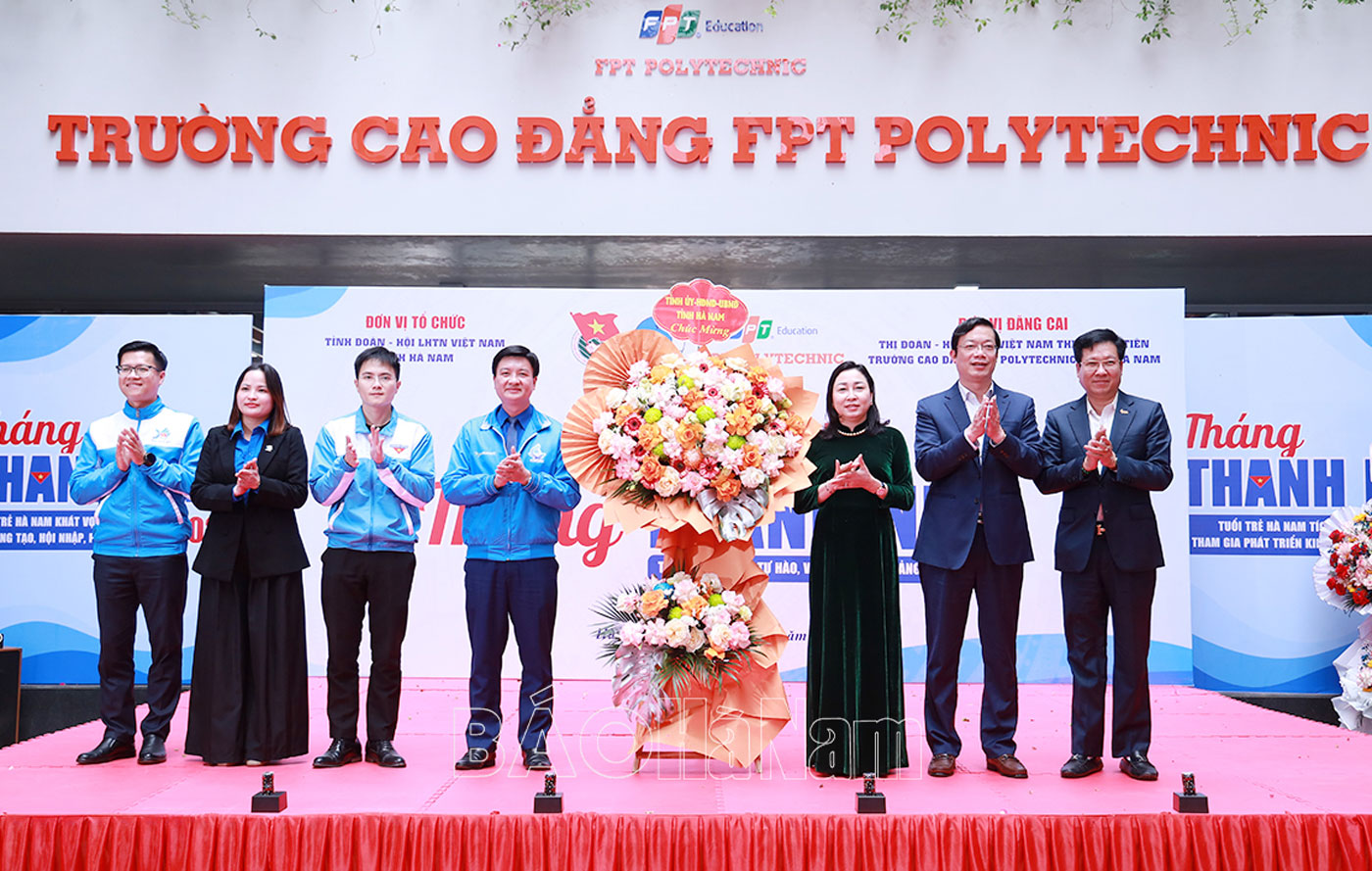 Tỉnh đoàn Hà Nam khởi động Tháng Thanh niên năm 2025