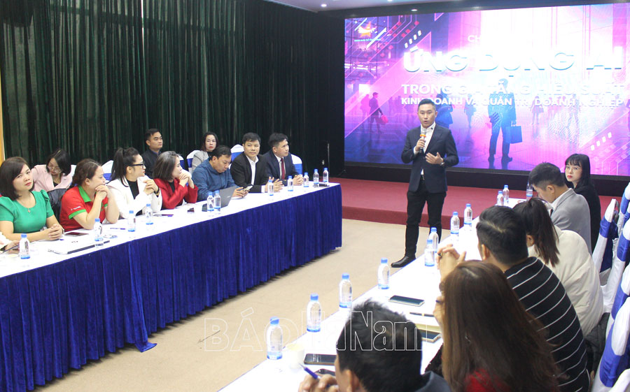 Đẩy mạnh ứng dụng công nghệ AI trong doanh nghiệp