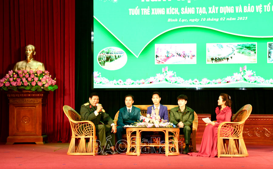 Hội Cựu chiến binh huyện Bình Lục quan tâm giáo dục truyền thống cách mạng cho thế hệ trẻ